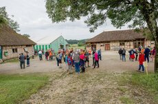 Rassemblement pour les randonnées
