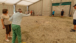 Activité pétanque.