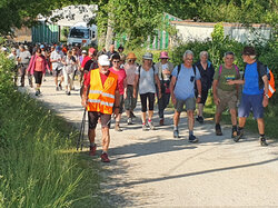 Départ de la rando.